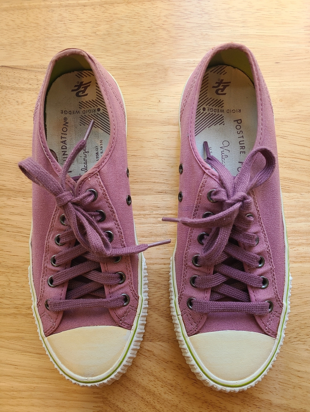 PF Flyers Unisex purple canvas low-tops NEW w/o tags